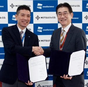 ウェザーニューズと三井物産、荷主と船社をマッチングする海運プラットフォーム事業で合弁会社を設立