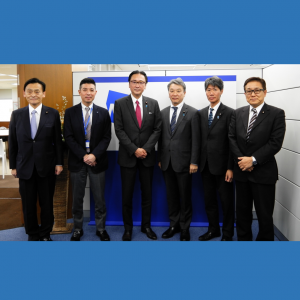 気象業務振興議員連盟がウェザーニューズを視察