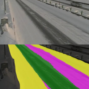 混合型雪面状態を自動認識するAI道路管理支援システムのプロトタイプを開発
