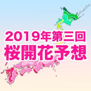 【第三回桜開花予想】東京・福岡・熊本が桜開花トップ、西・東日本は例年並〜やや遅い予想