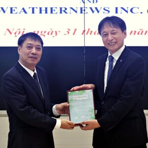 ベトナム気象水文局とMOUを締結、AIを用いた台風・大雨予測で被害軽減