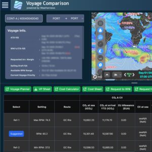 統合型航海気象サービス「SeaNavigator」にHMSの船舶性能モデルを搭載