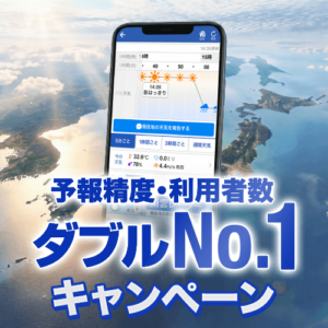 感謝を込めて「ダブルNo.1キャンペーン」を開催！